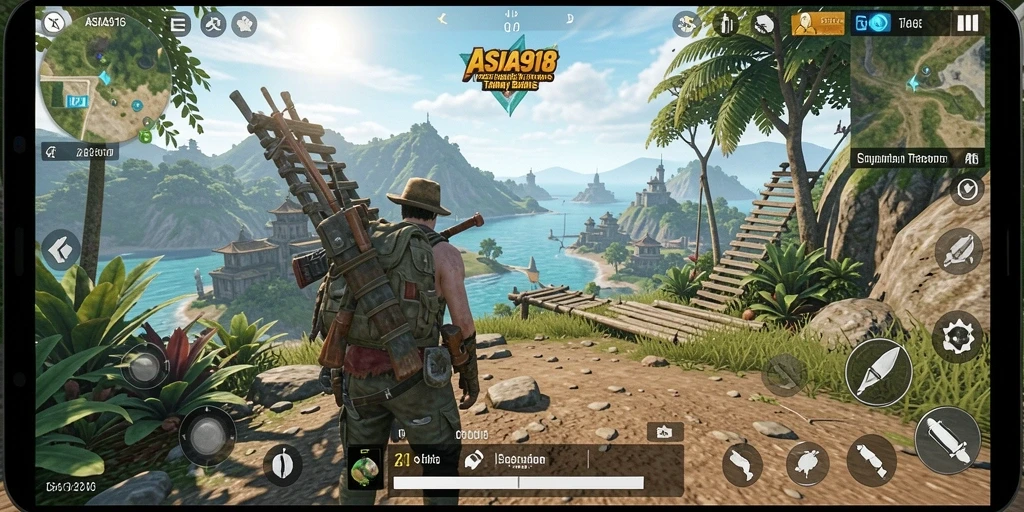 Gambaran gameplay seru dalam dunia terbuka di ASIA918.