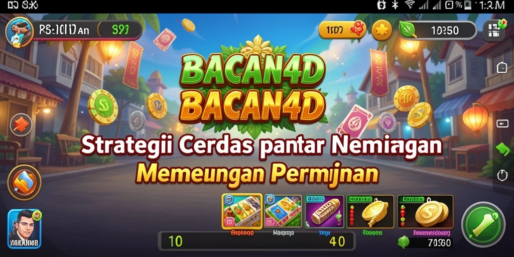 Tampilan mendebarkan dari gameplay BACAN4D yang penuh strategi.