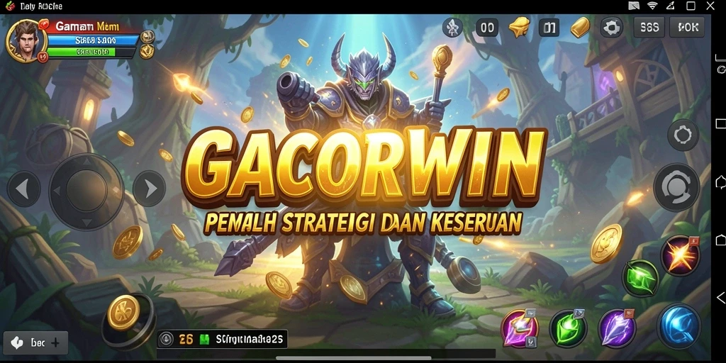 Tampilan gameplay GACORWIN yang menarik dan realistis.
