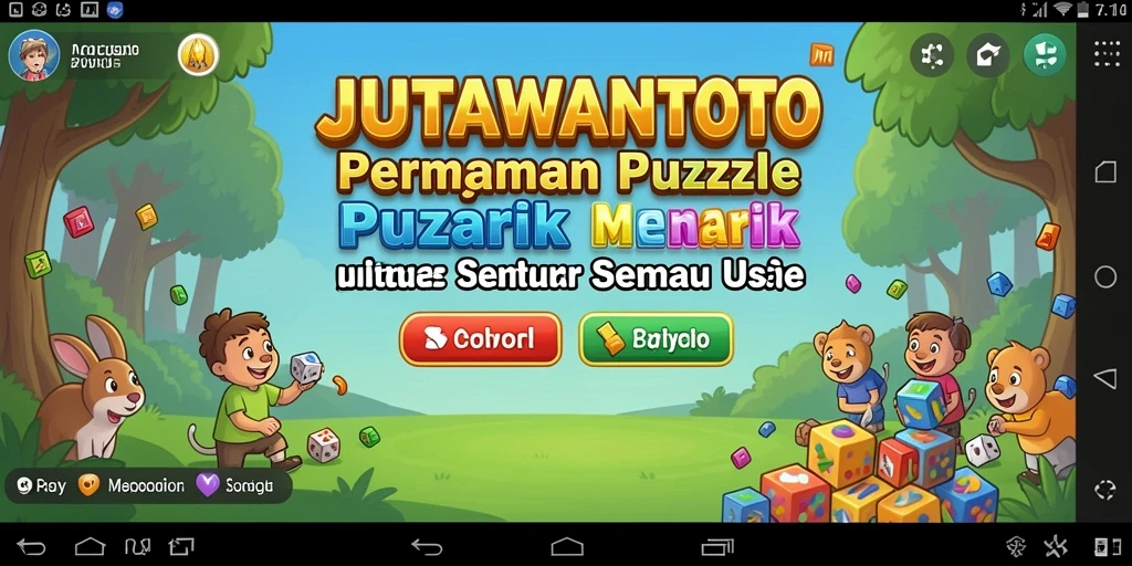 Tampilan gameplay JUTAWANTOTO yang seru dan menantang.