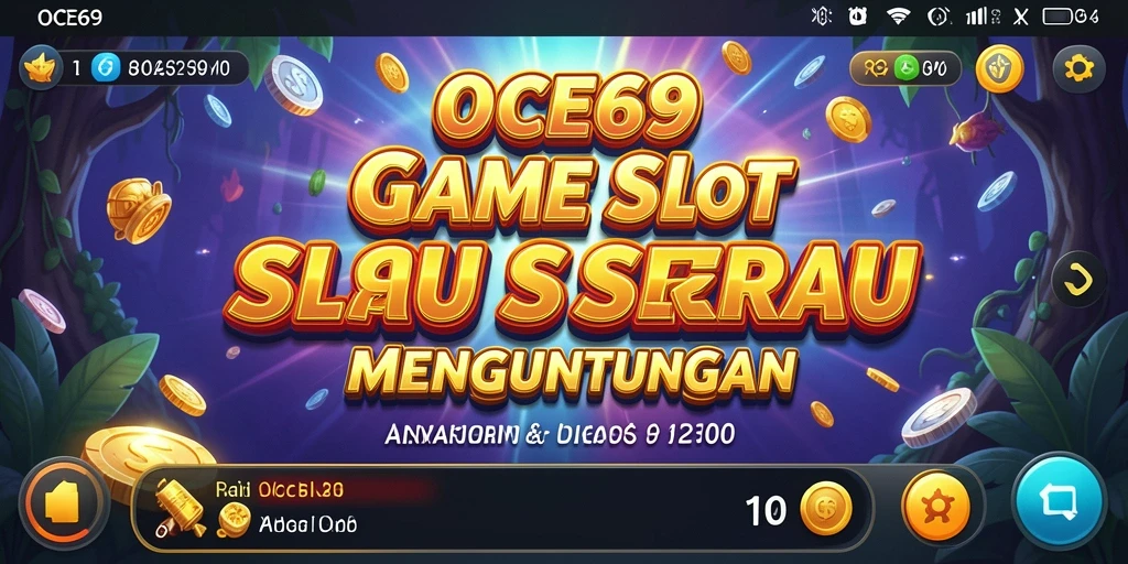 Tampilan screenshot OCE69 yang menarik dengan gameplay Slot yang seru.