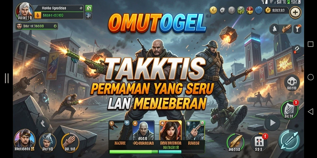 Tangkapan layar utama yang menunjukkan aksi menegangkan dalam gameplay TPS.
