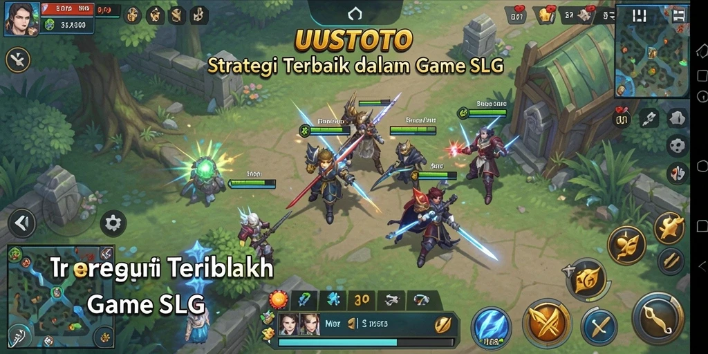 Tampilan gameplay UUSTOTO yang menarik dan penuh aksi.